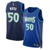 2021/22 City Edition Trevor Winter Twill Basketball Jersey -Timberwolves #50 Winter Twill Jerseys, FREE SHIPPING