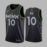 2020-21City Shane Heal Twill Basketball Jersey -Timberwolves #10 Heal Twill Jerseys, FREE SHIPPING