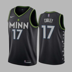 2020-21City Bill Curley Twill Basketball Jersey -Timberwolves #17 Curley Twill Jerseys, FREE SHIPPING