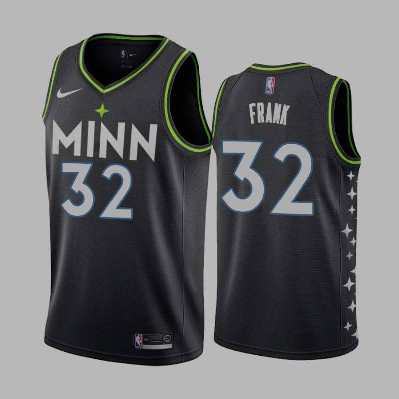 2020-21City Tellis Frank Twill Basketball Jersey -Timberwolves #32 Frank Twill Jerseys, FREE SHIPPING