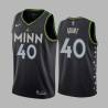 2020-21City Paul Grant Twill Basketball Jersey -Timberwolves #40 Grant Twill Jerseys, FREE SHIPPING