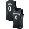 Black_Throwback Othyus Jeffers Twill Basketball Jersey -Timberwolves #0 Jeffers Twill Jerseys, FREE SHIPPING