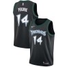 Black_Throwback Nikola Pekovic Twill Basketball Jersey -Timberwolves #14 Pekovic Twill Jerseys, FREE SHIPPING