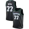 Black_Throwback Corey Brewer Twill Basketball Jersey -Timberwolves #22 Brewer Twill Jerseys, FREE SHIPPING