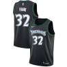 Black_Throwback Tellis Frank Twill Basketball Jersey -Timberwolves #32 Frank Twill Jerseys, FREE SHIPPING