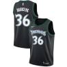 Black_Throwback Igor Rakocevic Twill Basketball Jersey -Timberwolves #36 Rakocevic Twill Jerseys, FREE SHIPPING