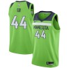 Green Ndudi Ebi Twill Basketball Jersey -Timberwolves #44 Ebi Twill Jerseys, FREE SHIPPING