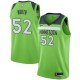 Green Calvin Booth Twill Basketball Jersey -Timberwolves #52 Booth Twill Jerseys, FREE SHIPPING