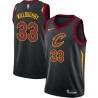 Black Bill Willoughby Twill Basketball Jersey -Cavaliers #33 Willoughby Twill Jerseys, FREE SHIPPING