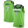 Green James Nunnally Timberwolves #7 Twill Basketball Jersey FREE SHIPPING