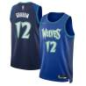 2021/22 City Edition Treveon Graham Timberwolves #12 Twill Basketball Jersey FREE SHIPPING