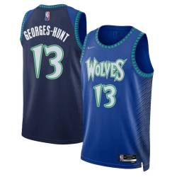 2021/22 City Edition Marcus Georges-Hunt Timberwolves #13 Twill Basketball Jersey FREE SHIPPING