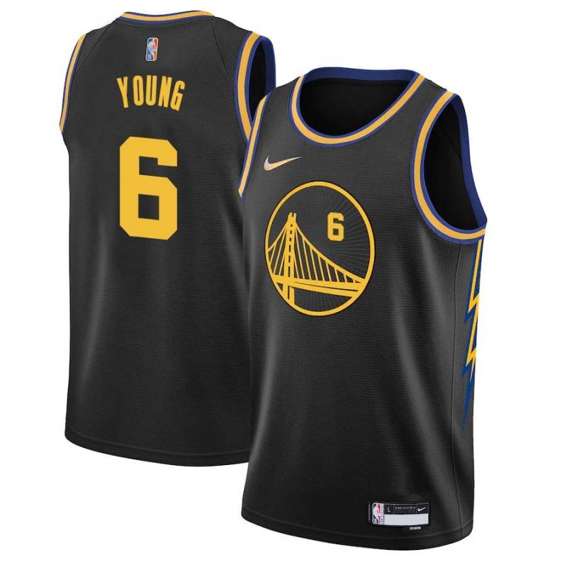 2021-22City Nick Young Warriors #6 Twill Basketball Jersey FREE SHIPPING
