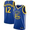 Blue Quinndary Weatherspoon Warriors #12 Twill Basketball Jersey FREE SHIPPING