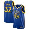 Blue Marquese Chriss Warriors #32 Twill Basketball Jersey FREE SHIPPING