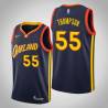 2020-21City Billy Thompson Twill Basketball Jersey -Warriors #55 Thompson Twill Jerseys, FREE SHIPPING