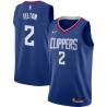 Blue Raymond Felton Twill Basketball Jersey -Clippers #2 Felton Twill Jerseys, FREE SHIPPING