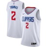 White Tim Thomas Twill Basketball Jersey -Clippers #2 Thomas Twill Jerseys, FREE SHIPPING