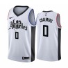 2019-20City Lionel Chalmers Twill Basketball Jersey -Clippers #0 Chalmers Twill Jerseys, FREE SHIPPING