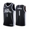 2020-21City Jordan Farmar Twill Basketball Jersey -Clippers #1 Farmar Twill Jerseys, FREE SHIPPING