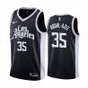 2020-21City Zaid Abdul-Aziz Twill Basketball Jersey -Clippers #35 Abdul-Aziz Twill Jerseys, FREE SHIPPING