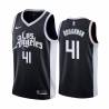 2020-21City Etdrick Bohannon Twill Basketball Jersey -Clippers #41 Bohannon Twill Jerseys, FREE SHIPPING