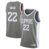 Gray_Earned Brevin Knight Twill Basketball Jersey -Clippers #22 Knight Twill Jerseys, FREE SHIPPING