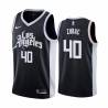 2020-21City Ivica Zubac Clippers #40 Twill Basketball Jersey FREE SHIPPING