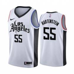 2019-20City Isaiah Hartenstein Clippers #55 Twill Basketball Jersey FREE SHIPPING