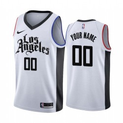 2019-20City Customized LA Clippers Twill Basketball Jersey FREE SHIPPING