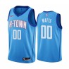 2020-21City Slick Watts Twill Basketball Jersey -Rockets #00 Watts Twill Jerseys, FREE SHIPPING