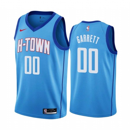 2020-21City Calvin Garrett Twill Basketball Jersey -Rockets #00 Garrett Twill Jerseys, FREE SHIPPING