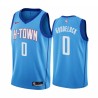 2020-21City Andrew Goudelock Twill Basketball Jersey -Rockets #0 Goudelock Twill Jerseys, FREE SHIPPING