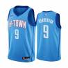 2020-21City Gerald Henderson Twill Basketball Jersey -Rockets #9 Henderson Twill Jerseys, FREE SHIPPING