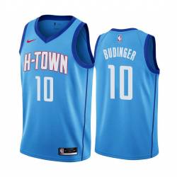 2020-21City Chase Budinger Twill Basketball Jersey -Rockets #10 Budinger Twill Jerseys, FREE SHIPPING