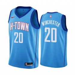 2020-21City Kennard Winchester Twill Basketball Jersey -Rockets #20 Winchester Twill Jerseys, FREE SHIPPING