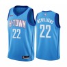 2020-21City Eric McWilliams Twill Basketball Jersey -Rockets #22 McWilliams Twill Jerseys, FREE SHIPPING