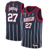 2021-22City John Johnson Twill Basketball Jersey -Rockets #27 Johnson Twill Jerseys, FREE SHIPPING