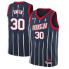 2021-22City Kenny Smith Twill Basketball Jersey -Rockets #30 Smith Twill Jerseys, FREE SHIPPING