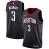 Black Tracy McGrady Twill Basketball Jersey -Rockets #3 McGrady Twill Jerseys, FREE SHIPPING