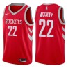 Red Classic Rodney McCray Twill Basketball Jersey -Rockets #22 McCray Twill Jerseys, FREE SHIPPING