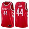 Red Classic Don Kojis Twill Basketball Jersey -Rockets #44 Kojis Twill Jerseys, FREE SHIPPING