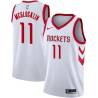 White Classic Jon McGlocklin Twill Basketball Jersey -Rockets #11 McGlocklin Twill Jerseys, FREE SHIPPING