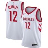 White Classic Patrick Beverley Twill Basketball Jersey -Rockets #12 Beverley Twill Jerseys, FREE SHIPPING