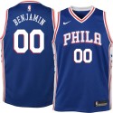 Benoit Benjamin Twill Basketball Jersey -76ers #00 Benjamin Twill Jerseys, FREE SHIPPING