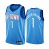 2020-21City Michael Carter-Williams Rockets #1 Twill Basketball Jersey FREE SHIPPING