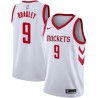 White Classic Avery Bradley Rockets #9 Twill Basketball Jersey FREE SHIPPING