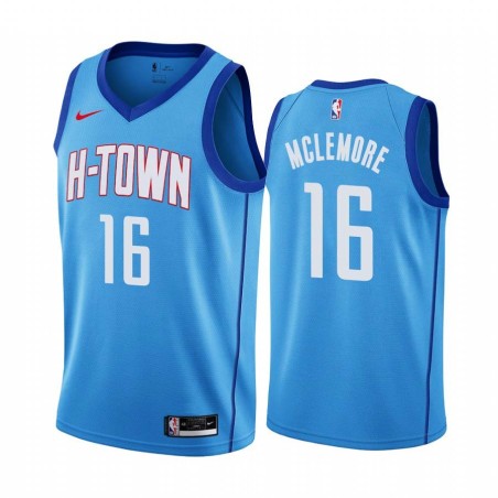 2020-21City Ben McLemore Rockets #16 Twill Basketball Jersey FREE SHIPPING