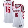 White Classic Ben McLemore Rockets #16 Twill Basketball Jersey FREE SHIPPING