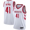 White Classic Kelly Olynyk Rockets #41 Twill Basketball Jersey FREE SHIPPING